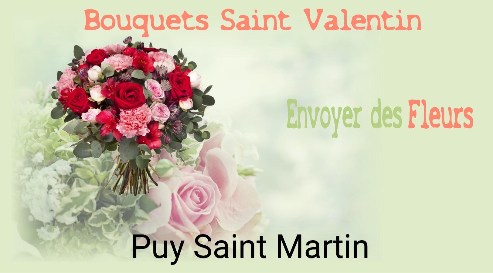 Roses de Saint-Valentin livrées à Puy-Saint-Martin